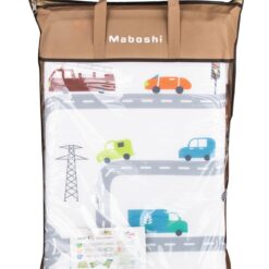 Covor de joaca bebelusi,200 x 180 cm, termoizolant cu doua fete, din spuma, Trafic