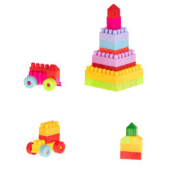 Cuburi de construit tip lego 210 piese mici 01