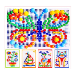 Joc creativ clasic - Mozaic Pixel, 300 PIESE, 3 ANI+
