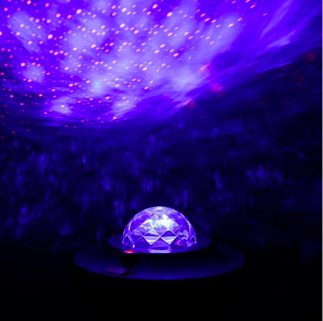 Proiector pentru camera copiilor,LED cu telecomanda, 0 luni+