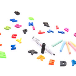 Tabla din lemn magnetica, cu 2 suprafete, tip Sevalet, 90 cm