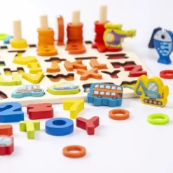 Joc Logaritmic Montessori 8 in 1 Activitati