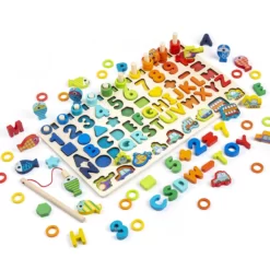 Joc Logaritmic Montessori 8 in 1 Activitati