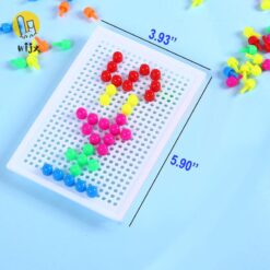 Joc creativ clasic - Mozaic Pixel, 96 piese, joc calatorie