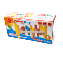 Joc de motricitate si dexteritate, banc cu ciocanel, 23x17 cm