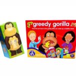 Joc educativ in limba engleza Maimutica lacoma 3 ani+