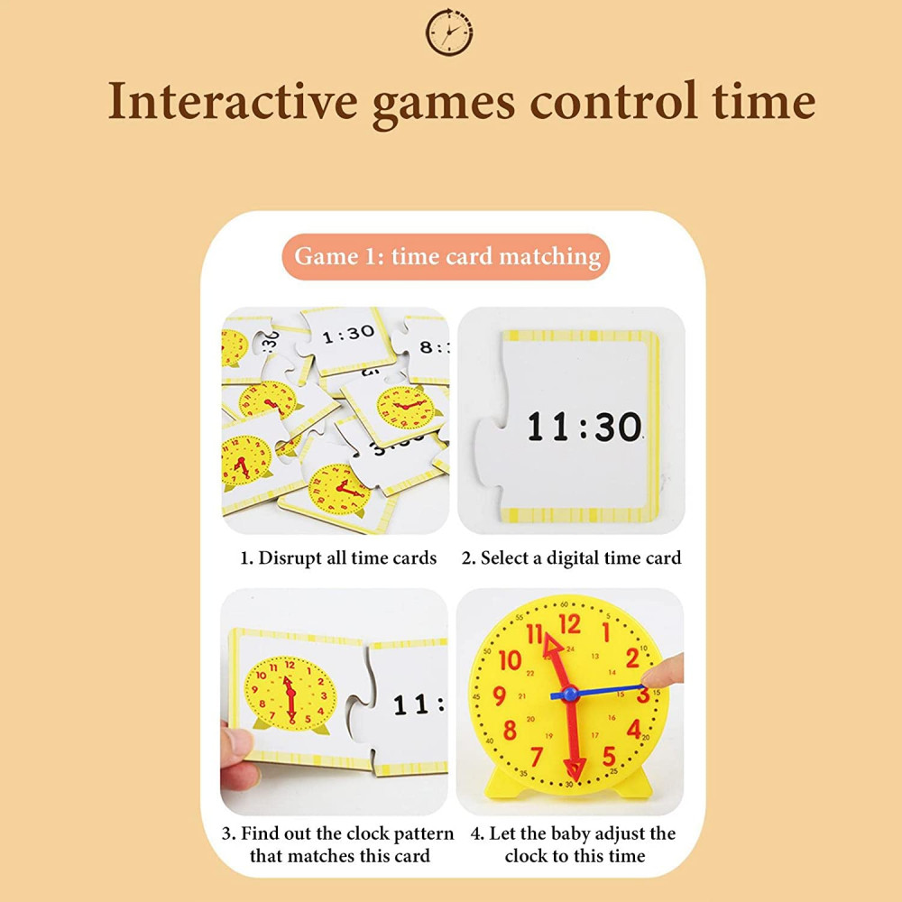Joc multifunctional - Invatam ceasul