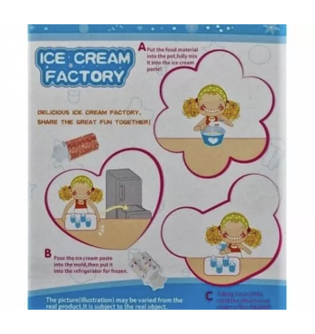 Jucarie creativa - Fabrica de Inghetata, 8 ani