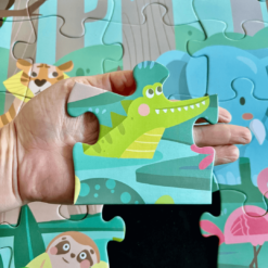 Puzzle de podea XL, 24 piese - Animale Salbatice