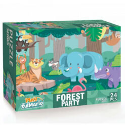 Puzzle de podea XL, 24 piese - Animale Salbatice