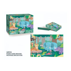 Puzzle de podea XL, 24 piese - Animale Salbatice