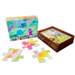 Puzzle de podea XL, 24 piese - Lumea Dinozaurilor