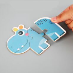 Puzzle din 2-3 piese pentru bebelusi - Animale