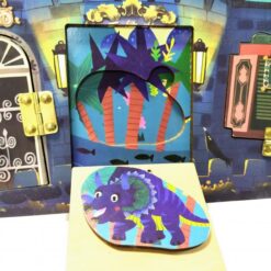 Puzzle educativ din lemn, Ascunde si Descopera