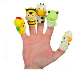 Set 5 marionete pentru mana-Animale