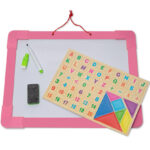 Tabla de scris si desenat cu marker, creta, 21x28 cm