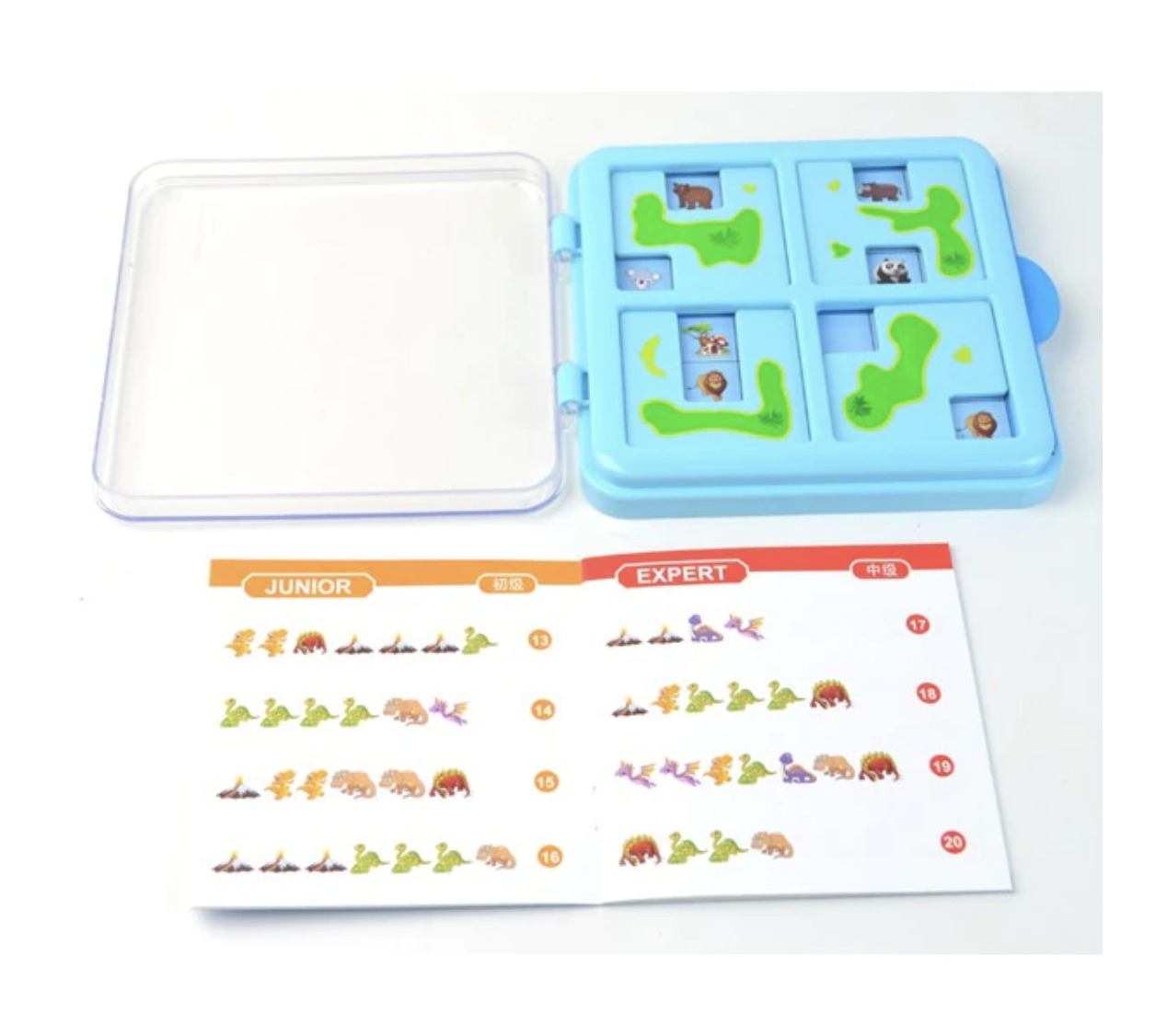 Joc logica pentru copii - Labirint cu Animale Salbatice