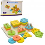 Joc Sortator forme geometrice pe 6 coloane