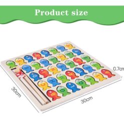 Joc magnetic de pescuit, Litere si cifre