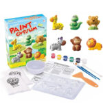Set creativ de pictura si modelaj - Magneti animale
