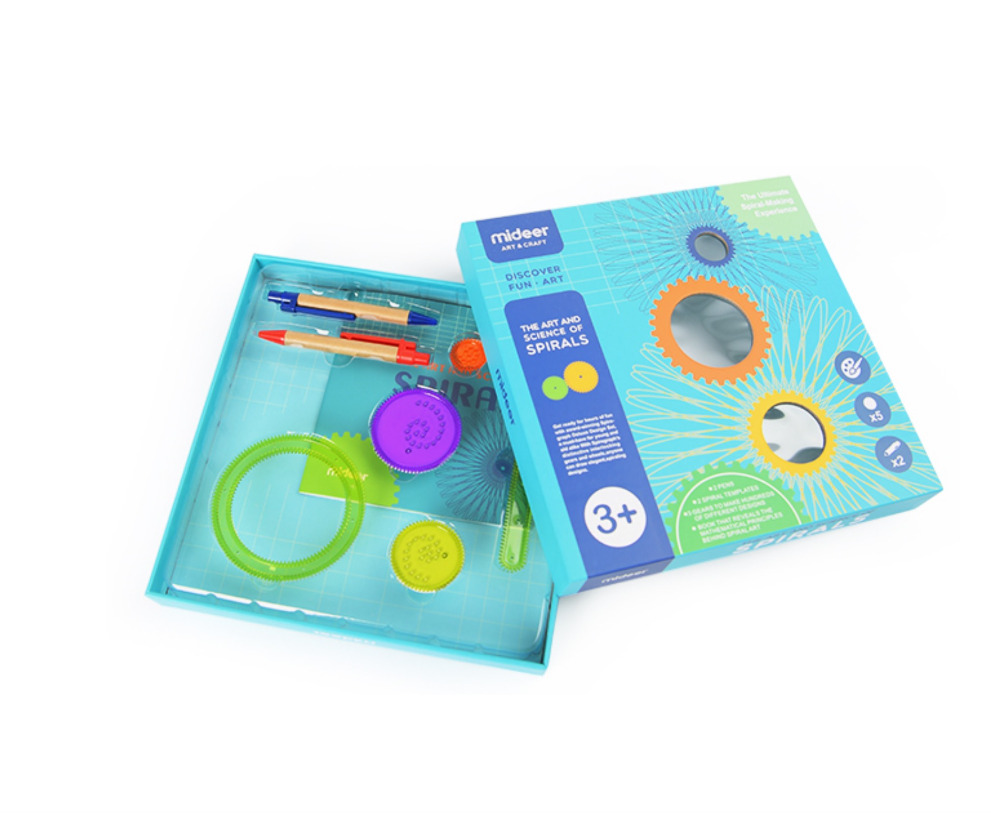 Spirograf, Set Sabloane Desen, Mideer