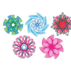 Spirograf, Set Sabloane Desen, Mideer