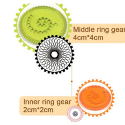 Spirograf, Set Sabloane Desen, Mideer
