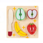 Puzzle incastru - Fructe de feliat