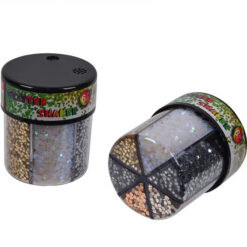 Sclipici,6 culori, 50 grame, Inimioare si Stelute 01