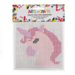 Set de creatie Art&Craft, Broderie cu numere, Unicorn