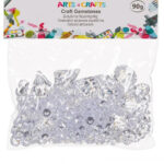 Set de creatie Art&Craft, Diamante Plastic 3 Marimi,90 g