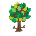 Set pentru activitati lucru manual si crafts, Copac