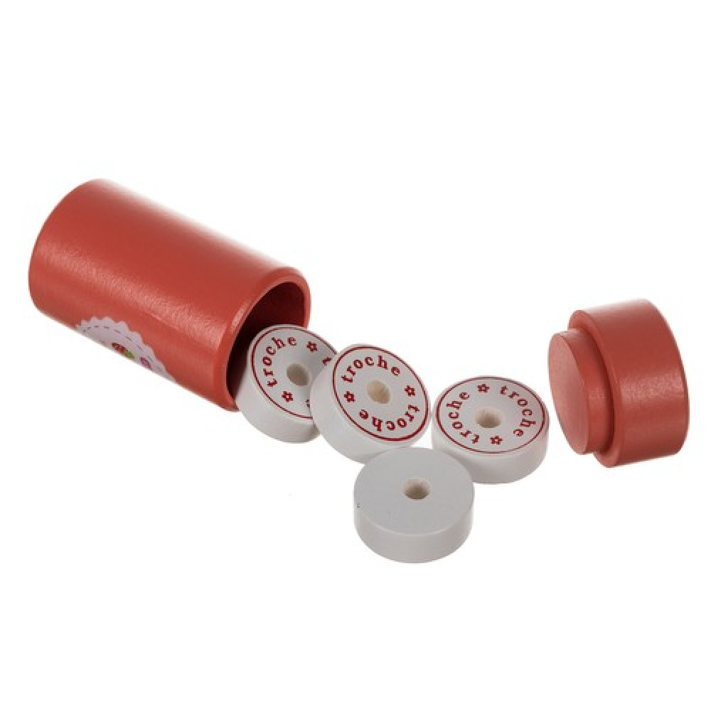 Jucarie de Rol din lemn - Set medic, 3 ani+