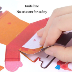 Origami cu 8 personaje - Joc creativ si educativ, 5 ani+