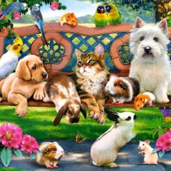 Puzzle 180 piese, Animale de companie, CASTORLAND