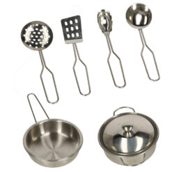 Bucatarie din mdf pentru copii Lulilo, 80x80 cm, cu accesorii