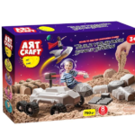 Joc creativ cu nisip kinetic - Spatiu cosmic, 750 grame