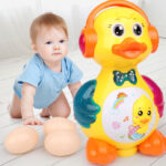 Ratusca dansatoare cu oua - Jucarie distractiva bebe
