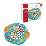 Joc 2 in 1 - Masuta cu sunete si joc de pescuit magnetic, 3 ani+