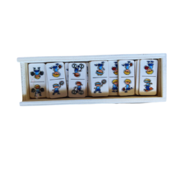 Joc de masa, Domino cu Activitati sportive, 28 Piese