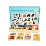 Joc educativ de asociere cu Umbre, 3 ani+, 40 piese