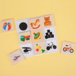 Joc educativ de asociere cu Umbre, 3 ani+, 40 piese