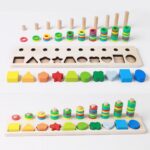 Joc logaritmic - Aritmetica si sortare forme geometrice