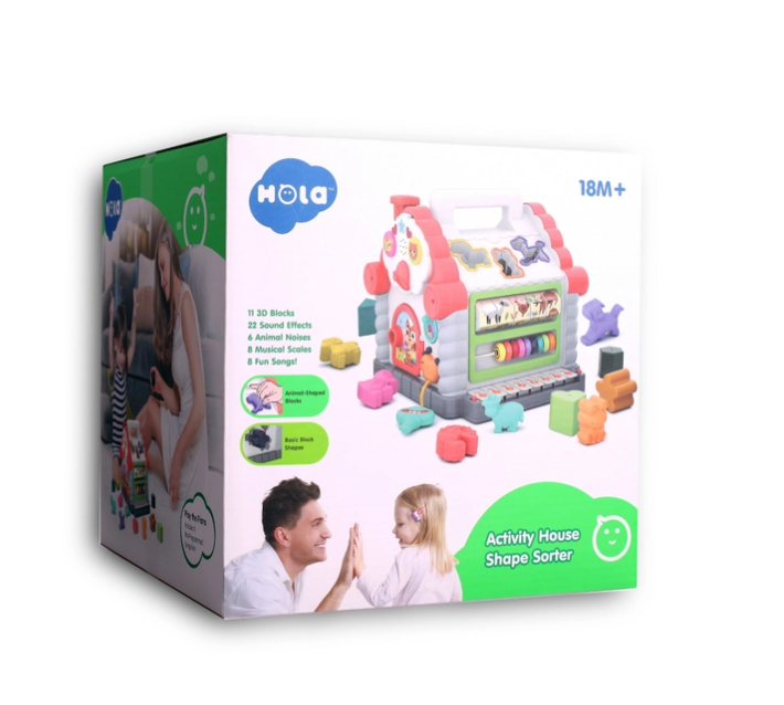 Jucarie educativa bebelusi-Centru cu 5 activitati Hola, 18 luni+ - imagine 10