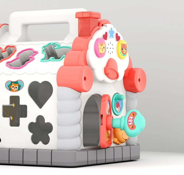 Jucarie educativa bebelusi-Centru cu 5 activitati Hola, 18 luni+