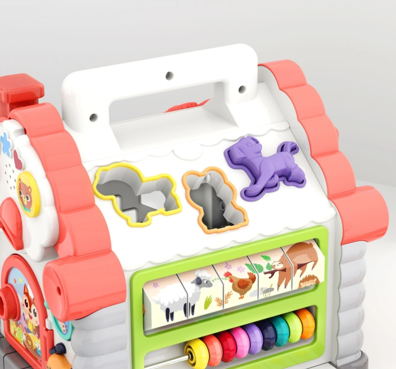 Jucarie educativa bebelusi-Centru cu 5 activitati Hola, 18 luni+