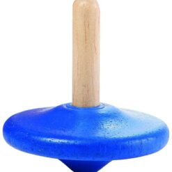 Set 4 titirezi din lemn pentru copii, 3 ani+