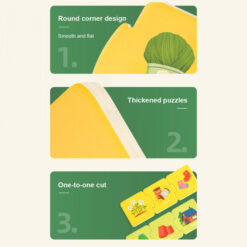 Set Puzzle de asociere cu 2 piese, Numere, Mideer, 18 luni+