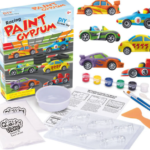 Set creativ de pictura si modelaj - Magneti masinute, 6 ani+