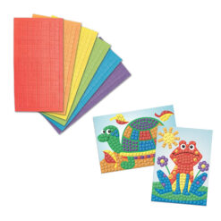 Joc creativ autocolante din spuma, Mosaic, 3 ani+